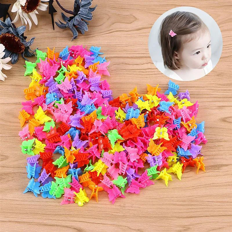 20pcs/set Mini Clamps Jaw Hairpin Headdress Barrettes Mixed Color Butterfly Hair Clips Grips Claws Hair Styling Accessories Kids
20pcs/set Mini Clamps Jaw Hairpin Headdress Barrettes Mixed Color Butterfly Hair Clips Grips Claws Hair Styling Accessories Kids