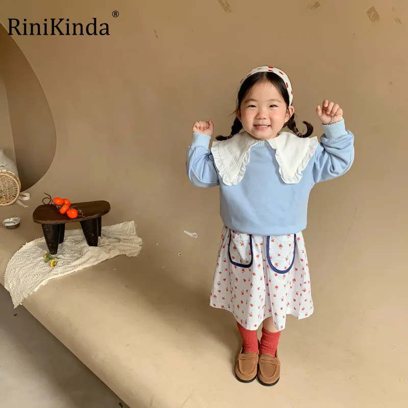 RiniKinda Girls Fashion Shirts Baby Spring Autumn Long Sleeve Sweatshirt Children Cotton Patchwork Sweat 2-6 Years
RiniKinda Girls Fashion Shirts Baby Spring Autumn Long Sleeve Sweatshirt Children Cotton Patchwork Sweat 2-6 Years