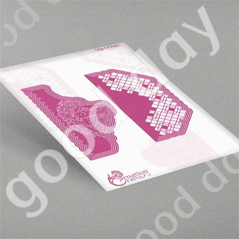 Edge of Pride Metal Cutting Dies Scrapbook Diary Decoration Embossing Template Diy Greeting Card Handmade 2022 New Arrival
Edge of Pride Metal Cutting Dies Scrapbook Diary Decoration Embossing Template Diy Greeting Card Handmade 2022 New Arrival