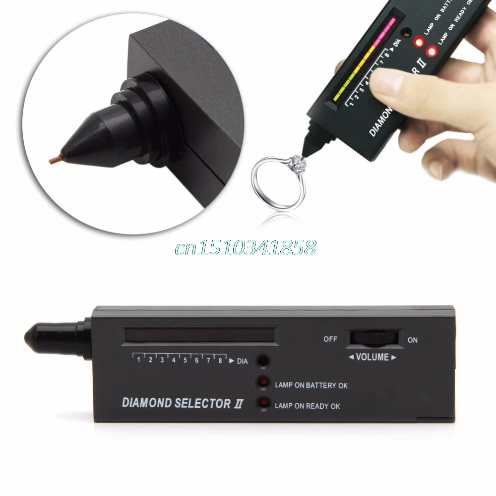 Профессиональный высокоточный светодиодный Алмазный тестер, ювелирные изделия, селектор драгоценных камней, ручка, инструмент 
Профессиональный высокоточный светодиодный Алмазный тестер, ювелирные изделия, селектор драгоценных камней, ручка, инструмент