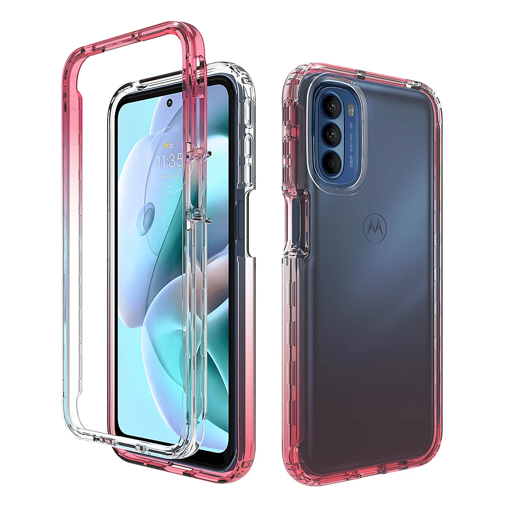 360 Degree Case For Motorola Moto G41 G31 G71 G51 Full Body Protection Rugged Shockproof Clear Bumper Cover for Moto G51 5G
360 Degree Case For Motorola Moto G41 G31 G71 G51 Full Body Protection Rugged Shockproof Clear Bumper Cover for Moto G51 5G