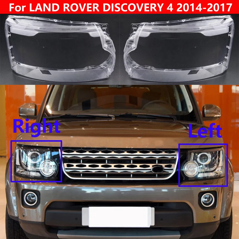Auto Light Caps For LAND ROVER DISCOVERY 4 2014-2017 Transparent Lampshade Lamp Shade Front Headlight Cover Glass Lens Shell
Auto Light Caps For LAND ROVER DISCOVERY 4 2014-2017 Transparent Lampshade Lamp Shade Front Headlight Cover Glass Lens Shell