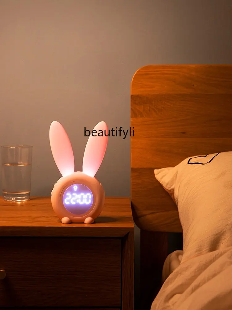 lt Smart Rabbit Little Alarm Clock Student Junior High School Student Special Wake-up Artifact Girl Cute Electronic Alarm
lt Smart Rabbit Little Alarm Clock Student Junior High School Student Special Wake-up Artifact Girl Cute Electronic Alarm