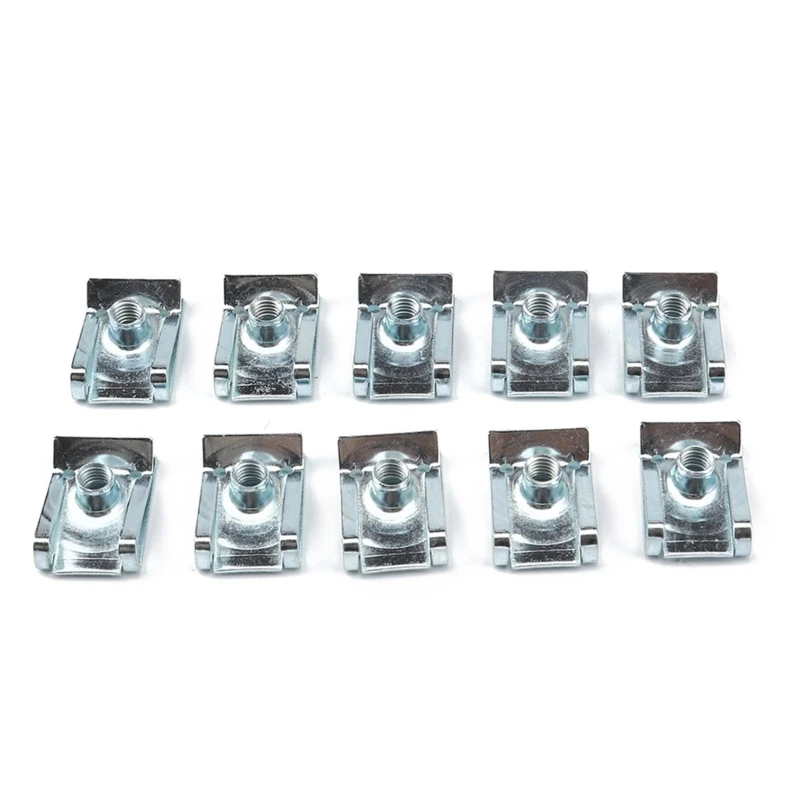U Type Nut Clip Stainless Steel Fastener U‑Clips Chimney Nut for Motorcycles Car M4-M5-M6-M8 10-Piece/set Compact-size
U Type Nut Clip Stainless Steel Fastener U‑Clips Chimney Nut for Motorcycles Car M4-M5-M6-M8 10-Piece/set Compact-size
