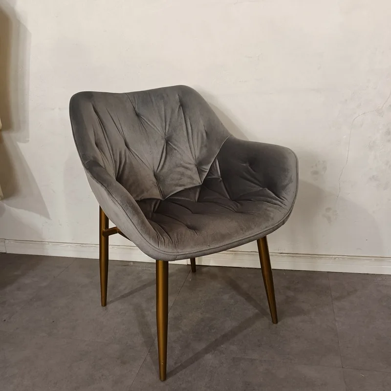 Simple Modern Home Armrest Dining Chair Nordic Light Luxury Armchair Negotiation Leisure Chair Internet Celebrity Cosmetic Chair 
Simple Modern Home Armrest Dining Chair Nordic Light Luxury Armchair Negotiation Leisure Chair Internet Celebrity Cosmetic Chair