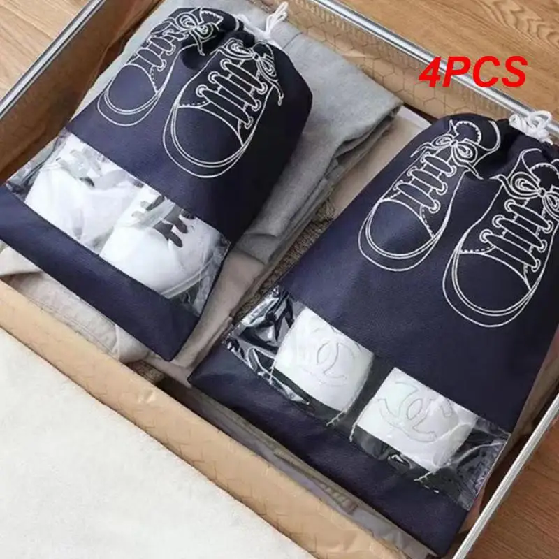 4PCS Portable Dust-proof Non-woven Translucent Matte Easy To Classify Shoe Storage Organizer Beam Mouth Pouch Shoe Bag
4PCS Portable Dust-proof Non-woven Translucent Matte Easy To Classify Shoe Storage Organizer Beam Mouth Pouch Shoe Bag