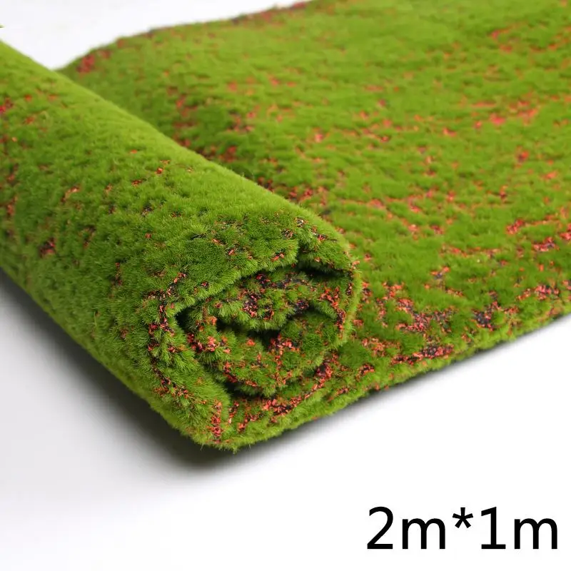 1m*2m Artificial Moss 1-3CM Thicness Fake Green Plants Grass DIY For Decorating Home Bar KTV Wall Garden Decorations
1m*2m Artificial Moss 1-3CM Thicness Fake Green Plants Grass DIY For Decorating Home Bar KTV Wall Garden Decorations