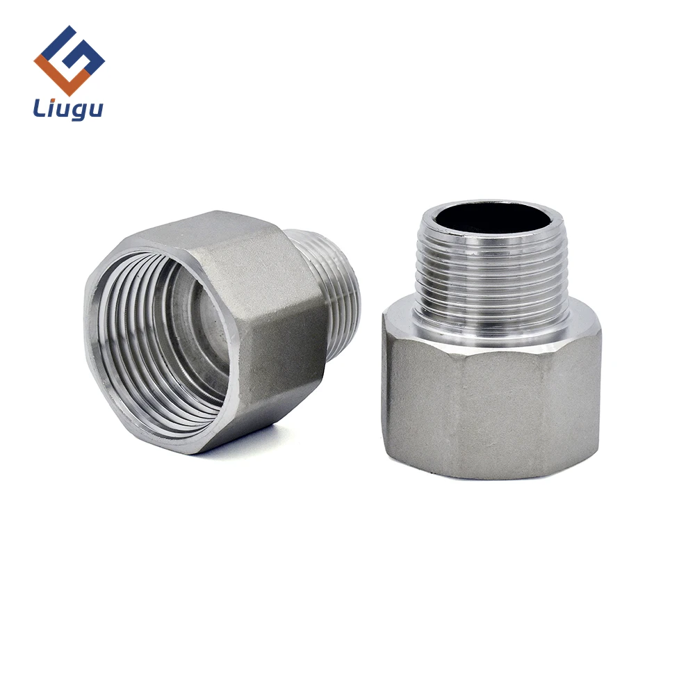 Редуктор BSPT нержавеющая сталь 304 1/8"-3/4"
Редуктор BSPT нержавеющая сталь 304 1/8"-3/4"