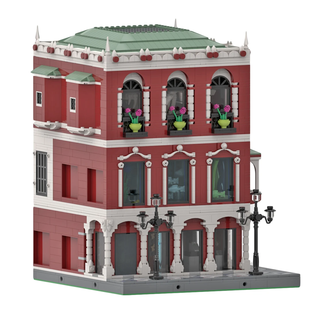 MOC-65384 авторизованные 3586 шт. iSea аквариум и погружной центр Венеция улица вид строительные блоки игрушки (разработано Cvanhulle
MOC-65384 авторизованные 3586 шт. iSea аквариум и погружной центр Венеция улица вид строительные блоки игрушки (разработано Cvanhulle