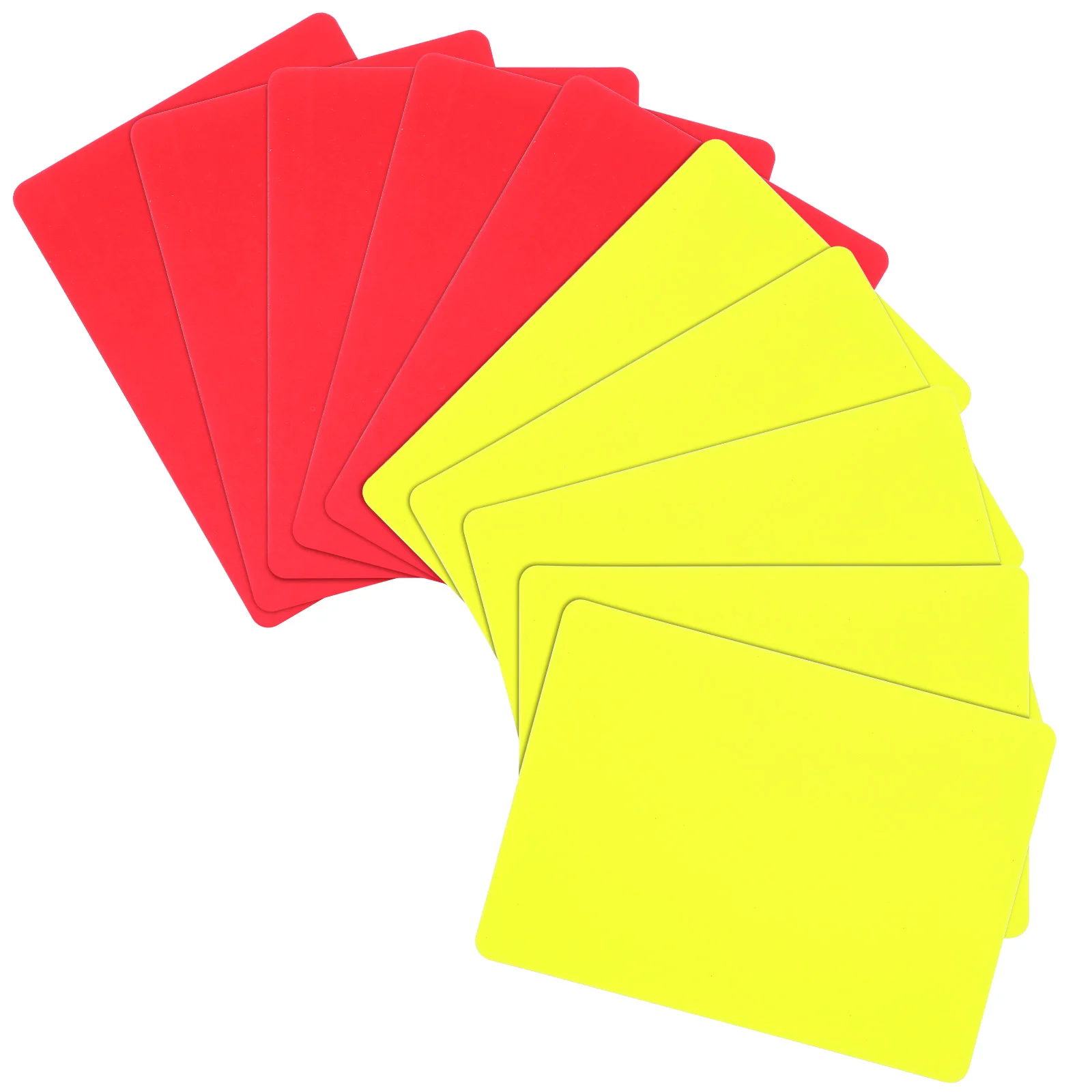 Referee Cards Set Football Soccer Standard Cards Red Yellow Judge Cards Outdoor Football Match Training Referee Equipment
Referee Cards Set Football Soccer Standard Cards Red Yellow Judge Cards Outdoor Football Match Training Referee Equipment