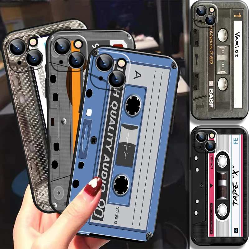 Retro Vintage Old Cassette Tape For iPhone 14 13 12 11 Pro Mini X XR XS Max SE 7 8 Plus Phone Case Cases Carcasa
Retro Vintage Old Cassette Tape For iPhone 14 13 12 11 Pro Mini X XR XS Max SE 7 8 Plus Phone Case Cases Carcasa