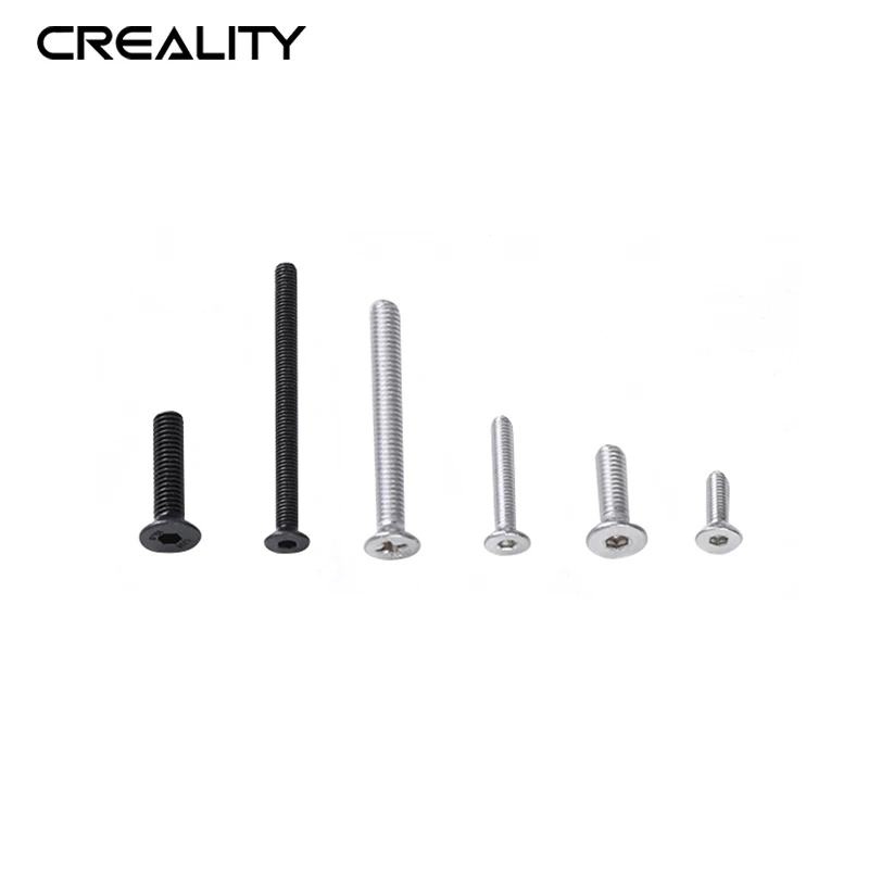 Детали для 3D-принтера CREALITY Ender-3/Ender-3 Pro, набор винтов с шестигранной головкой, оригинальный новый бренд
Детали для 3D-принтера CREALITY Ender-3/Ender-3 Pro, набор винтов с шестигранной головкой, оригинальный новый бренд