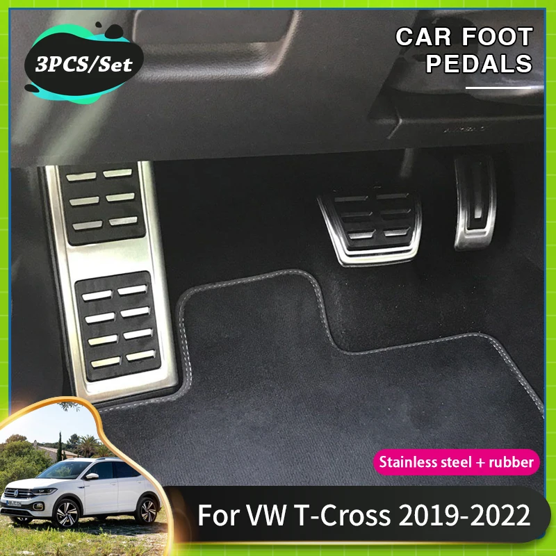 Car Foot Pedal For VW T Cross 2022 Acessories Volkswagen T-Cross C11 2019~2021 Tacqua Accelerator Brake Foot Rest Pedal Covers
Car Foot Pedal For VW T Cross 2022 Acessories Volkswagen T-Cross C11 2019~2021 Tacqua Accelerator Brake Foot Rest Pedal Covers