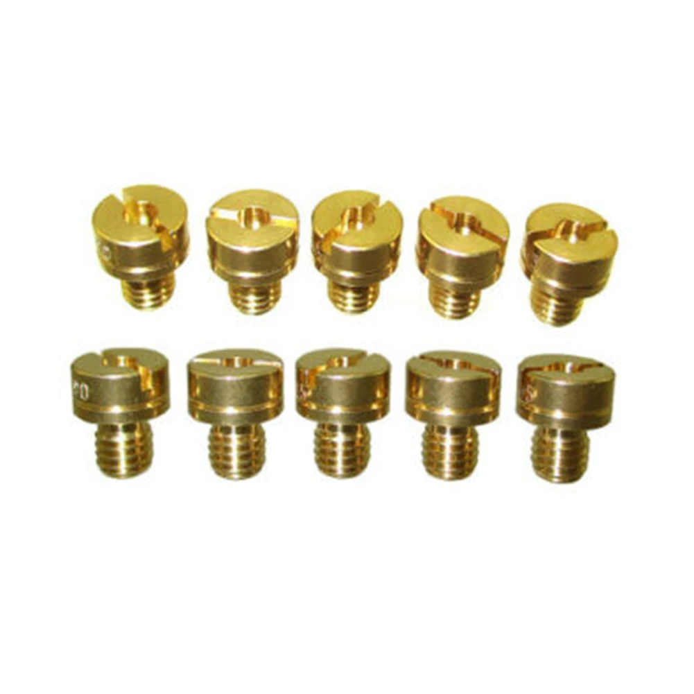 10*Solid Durable Pilot Jet Carb Main Jets Carbohydrate Main Nozzle For Mikuni Carburetor Thread Easy Install Safty Longlife
10*Solid Durable Pilot Jet Carb Main Jets Carbohydrate Main Nozzle For Mikuni Carburetor Thread Easy Install Safty Longlife