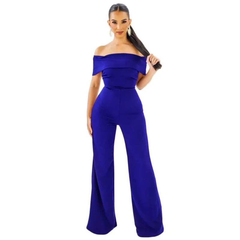 Sexy Women's African Jumpsuit One Piece Neckline Backless Rompers Bodysuit Solid Color Waist Flared Long Jumpsuit Spring 2023 XL
Sexy Women's African Jumpsuit One Piece Neckline Backless Rompers Bodysuit Solid Color Waist Flared Long Jumpsuit Spring 2023 XL