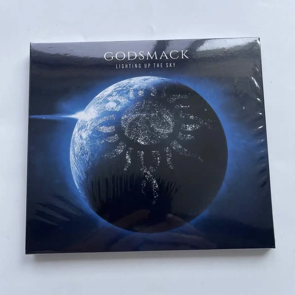 Музыкальный CD-диск в стиле ретро Godsmack альбом с подсветкой неба КОМПАКТНЫЙ ДИСК