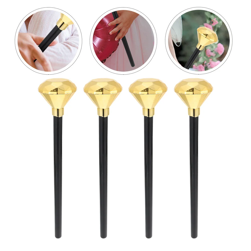 4 шт., детская пластиковая игрушка-скипетр 
4 шт., детская пластиковая игрушка-скипетр