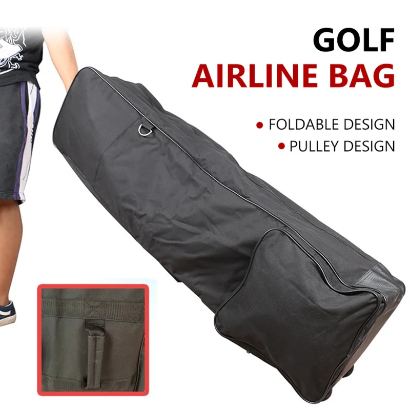 Lightweight Golf Travel Plane Bags Foldable Black Airplane Travelling Ball Bags Club Golfbag Cover Airlines Golf Aviation Bag
Lightweight Golf Travel Plane Bags Foldable Black Airplane Travelling Ball Bags Club Golfbag Cover Airlines Golf Aviation Bag