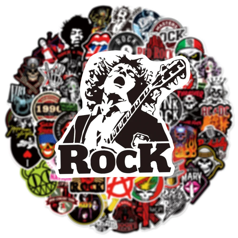 100Pcs Rock Band Explosive Cartoon Graffiti Sticker Hand Accounts Trolley Skateboard Children's Toy 2022
100Pcs Rock Band Explosive Cartoon Graffiti Sticker Hand Accounts Trolley Skateboard Children's Toy 2022