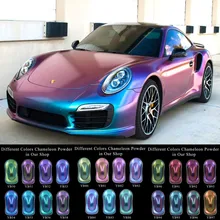10g Chameleon Pigments Acrylic Paint Powder Coating Dye for Car Automotive Painting Decoration Arts Craft Nail Painting Supplies