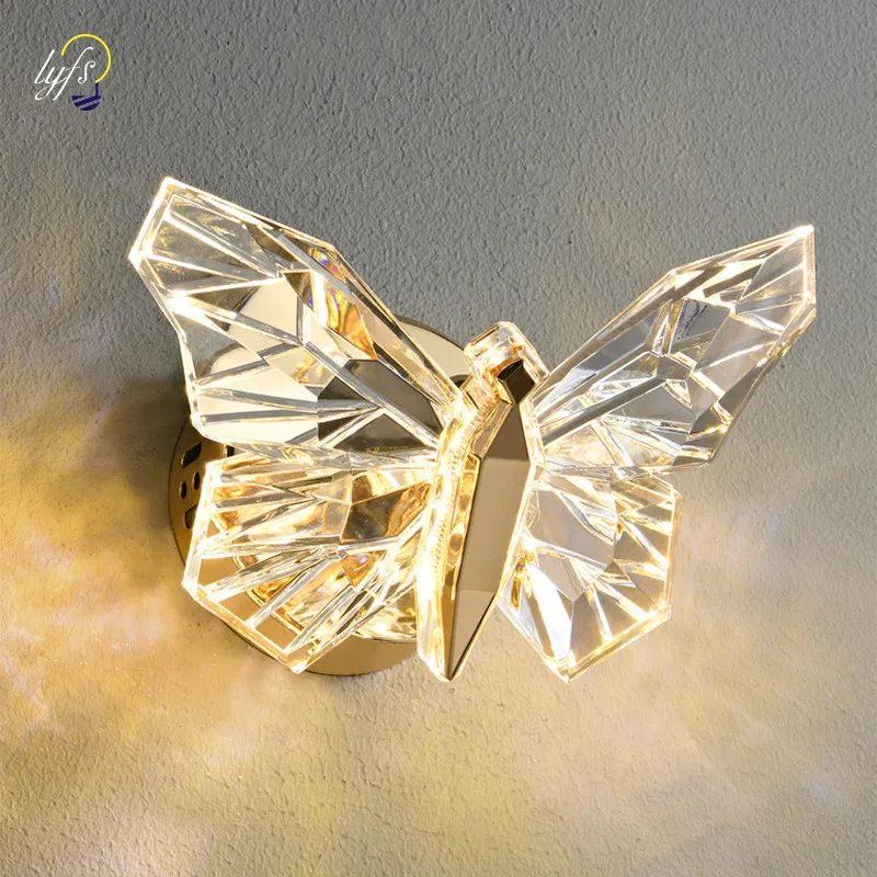 LED Butterfly Wall Lamp Nordic Pendant Lights Indoor Lighting Living Room Decoration Hanging Light Bedside Corridor Stairs
LED Butterfly Wall Lamp Nordic Pendant Lights Indoor Lighting Living Room Decoration Hanging Light Bedside Corridor Stairs