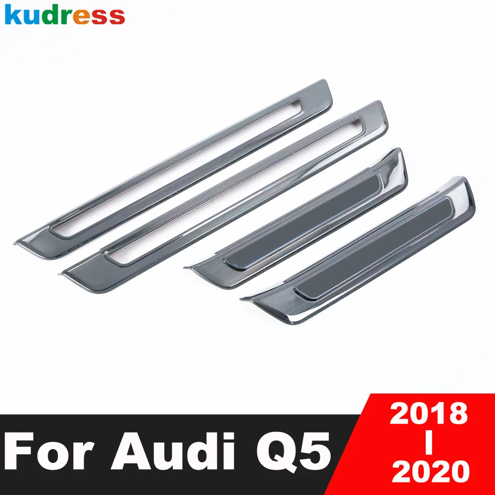 Door Sill Scuff Plate Cover Trim For Audi Q5 2018 2019 2020 Stainless Outer Welcome Pedal Protector Guard Pad Car Accessories
Door Sill Scuff Plate Cover Trim For Audi Q5 2018 2019 2020 Stainless Outer Welcome Pedal Protector Guard Pad Car Accessories