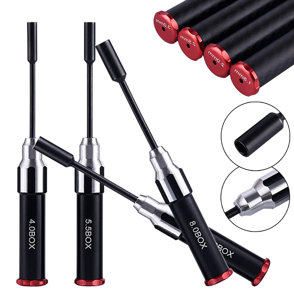Durable Alloy Steel Metal Hexagonal Wrench Socket Screwdriver 4.0mm, 5.5mm, 7.0mm, 8.0mm For RC Helicopter Model
Durable Alloy Steel Metal Hexagonal Wrench Socket Screwdriver 4.0mm, 5.5mm, 7.0mm, 8.0mm For RC Helicopter Model