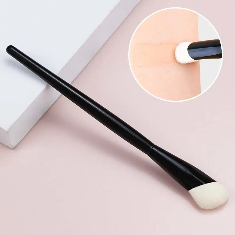 

1Pc Angled Concealer Brush Liquid Foundation Blending Cover Acne Brushes Makeup Nose Contour Brush