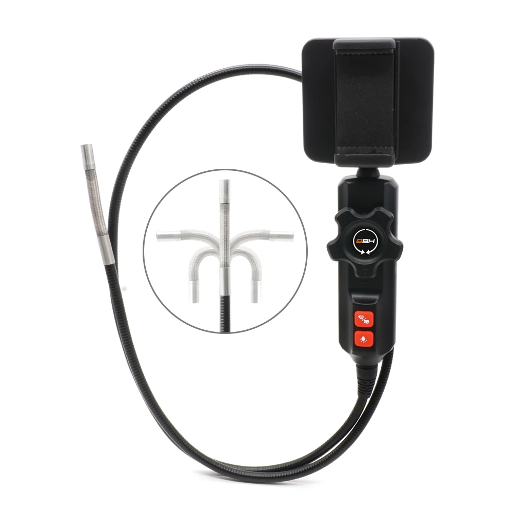Full function 6mm 8.5mm Steering Industrial Endoscope 1080P Two-Way Articulating Borescope for Car Sewer Inspection
Full function 6mm 8.5mm Steering Industrial Endoscope 1080P Two-Way Articulating Borescope for Car Sewer Inspection