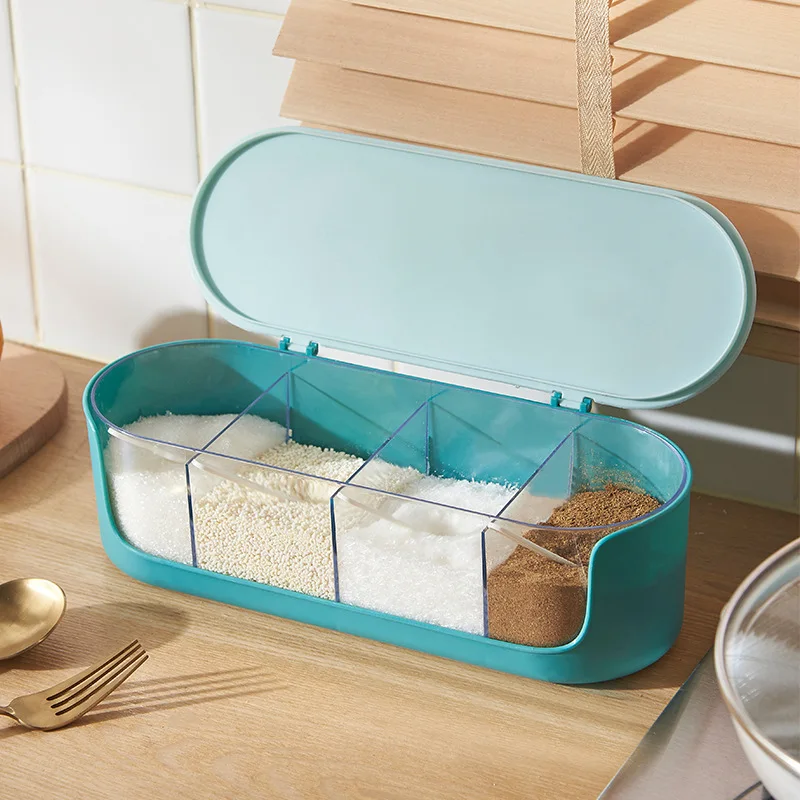 Small Drawer Spice Pot Set Plastic No Drip Spoon Dispenser Spice Pot Gadgete Pojemniki Na Przyprawy Condiment Organizer Items
Small Drawer Spice Pot Set Plastic No Drip Spoon Dispenser Spice Pot Gadgete Pojemniki Na Przyprawy Condiment Organizer Items