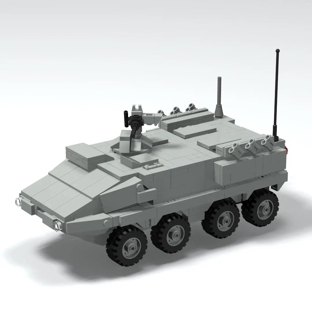 Military Weapons Boxer Armored Vehicle Block Toy Assemblable Model Building Brick moc Toys Children Kids Birthday Gift
Military Weapons Boxer Armored Vehicle Block Toy Assemblable Model Building Brick moc Toys Children Kids Birthday Gift