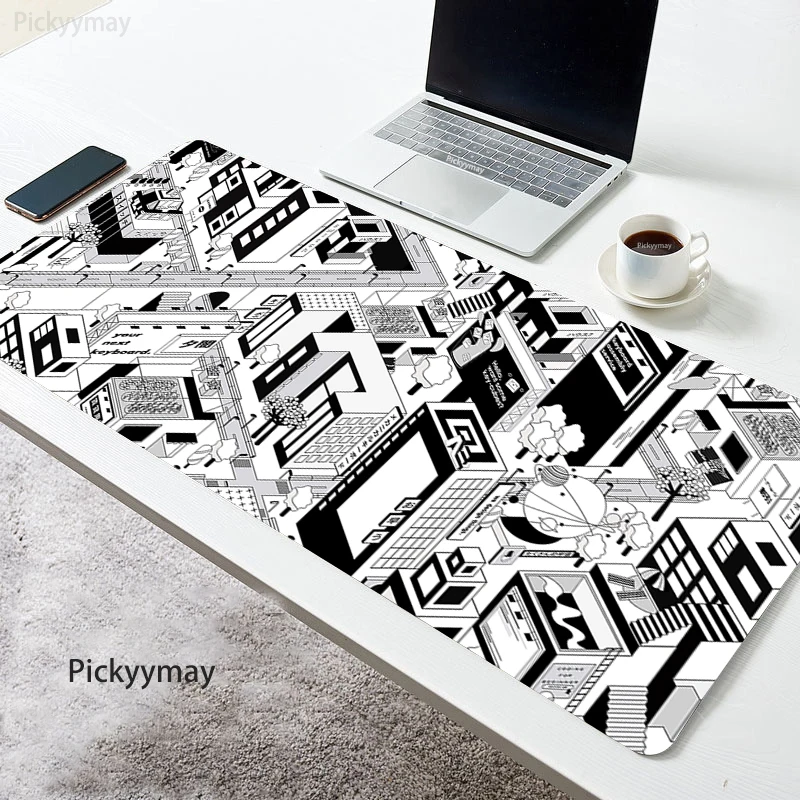 Large Mouse Pad Black And White Utopia Pc Mousepad Accessories Computer Mause Carpet Desk Mat Keyboard Rug Stitches Deskapd
Large Mouse Pad Black And White Utopia Pc Mousepad Accessories Computer Mause Carpet Desk Mat Keyboard Rug Stitches Deskapd