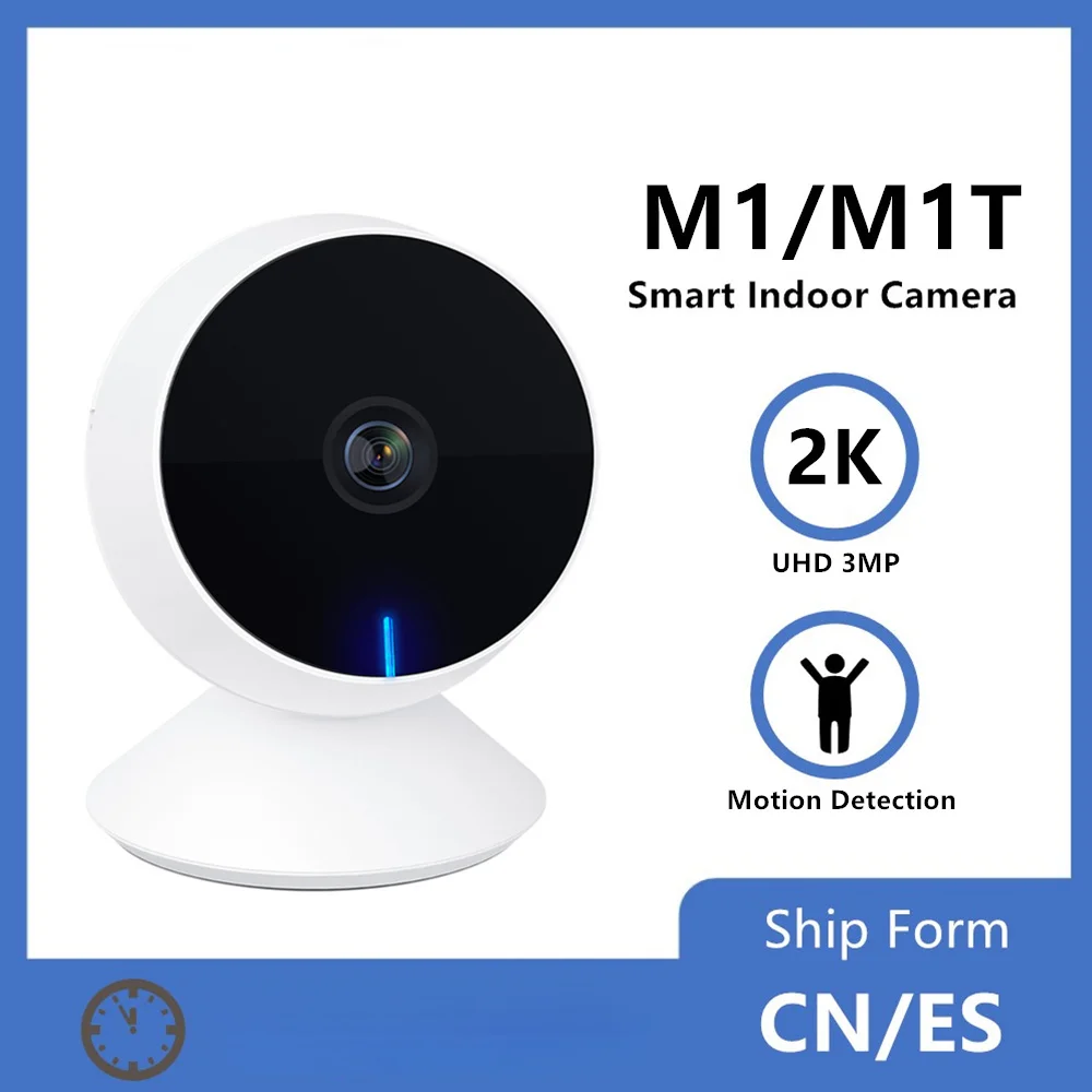 Indoor Security Camera Wi-Fi Surveillance Camera Baby Monitor Mini IP Camera Security Protection Night Vision 2MP 3MP 2K Genuine
Indoor Security Camera Wi-Fi Surveillance Camera Baby Monitor Mini IP Camera Security Protection Night Vision 2MP 3MP 2K Genuine