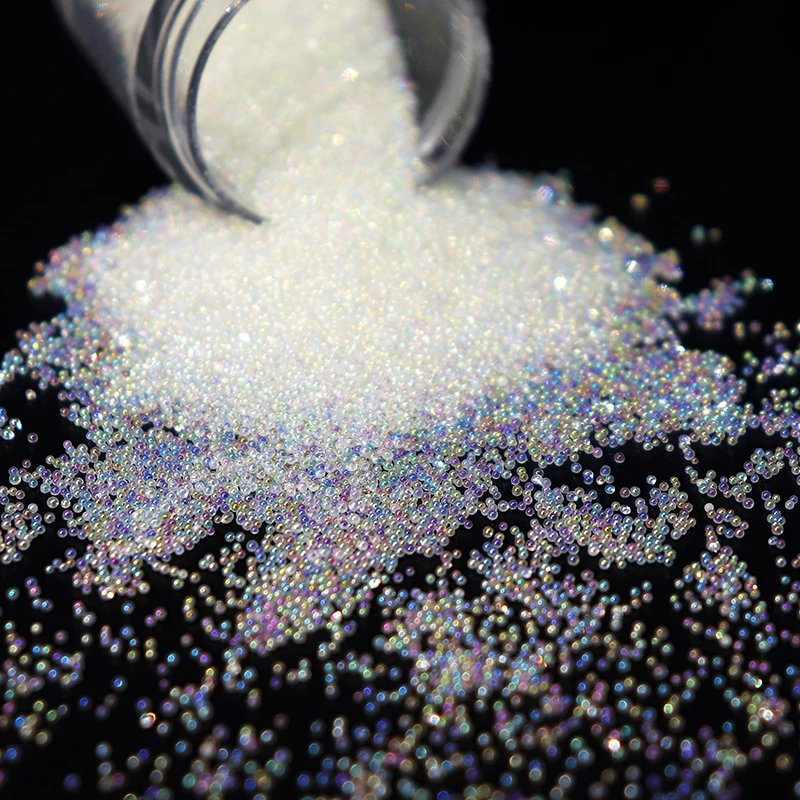 AB Iridescent Caviar Beads Resin Mold Fillings Fillers DIY Accessories Crystal Tiny Glass Balls Micro Mini Beads Nail Art Decor
AB Iridescent Caviar Beads Resin Mold Fillings Fillers DIY Accessories Crystal Tiny Glass Balls Micro Mini Beads Nail Art Decor