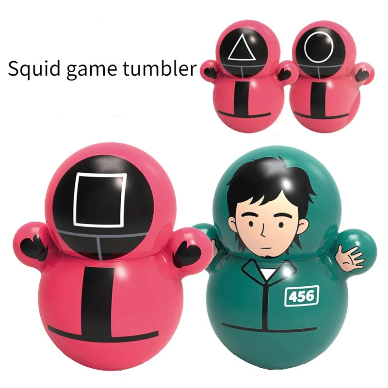 Squid game Kawaii toy tumbler toy three kinds of expressions optional squid game tumbler Christmas gift birthday gift
Squid game Kawaii toy tumbler toy three kinds of expressions optional squid game tumbler Christmas gift birthday gift