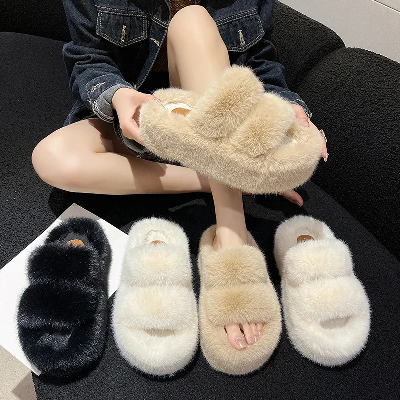 7cm Thick Table For Women Indoor House Bedroom In Winter With Fluffy Thick Cotton Slippers Woolly Shoes Home Mop
7cm Thick Table For Women Indoor House Bedroom In Winter With Fluffy Thick Cotton Slippers Woolly Shoes Home Mop