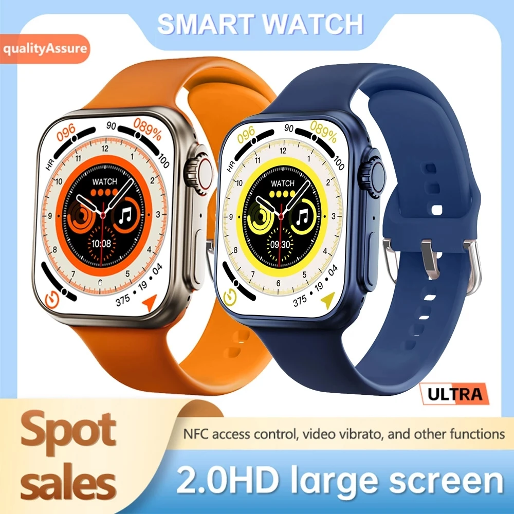 WS8 PLUS Smart Watch Men Sports Smartwatch NFC Wireless Charger Sports Bluetooth Call Custom Wallpaper 2.0 Inch For Ios
WS8 PLUS Smart Watch Men Sports Smartwatch NFC Wireless Charger Sports Bluetooth Call Custom Wallpaper 2.0 Inch For Ios