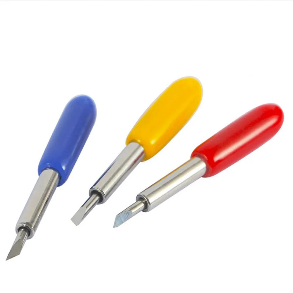 Tungsten Steel Blade Holder 30/45/60 Degree Blades Cutter Replacement For Roland Carving Cut Power Tools Cutting Plotter
Tungsten Steel Blade Holder 30/45/60 Degree Blades Cutter Replacement For Roland Carving Cut Power Tools Cutting Plotter