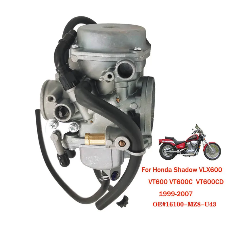 Карбюратор VT600 для Honda Shadow VLX600 VT600C VT600CD Deluxe 1999-2007, КАРБЮРАТОР 16100-MZ8-U43 VT VLX 600 Carb
Карбюратор VT600 для Honda Shadow VLX600 VT600C VT600CD Deluxe 1999-2007, КАРБЮРАТОР 16100-MZ8-U43 VT VLX 600 Carb