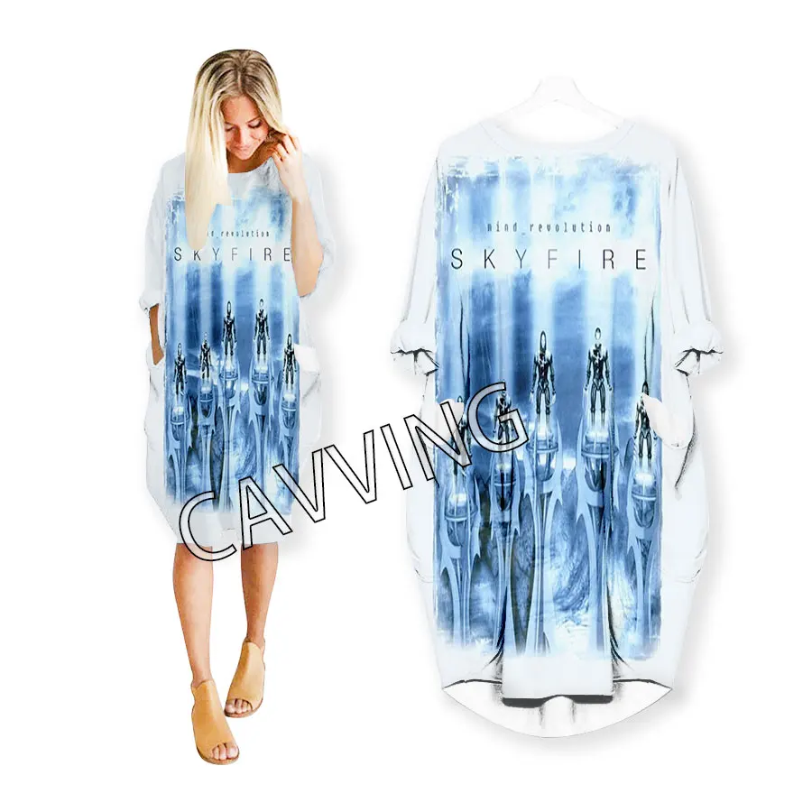 CAVVING 3D Print Skyfire Rock Fashion Funny Shirts Harajuku Top Women US Sizes Women's Skirt Long-sleeved Dresses
CAVVING 3D Print Skyfire Rock Fashion Funny Shirts Harajuku Top Women US Sizes Women's Skirt Long-sleeved Dresses