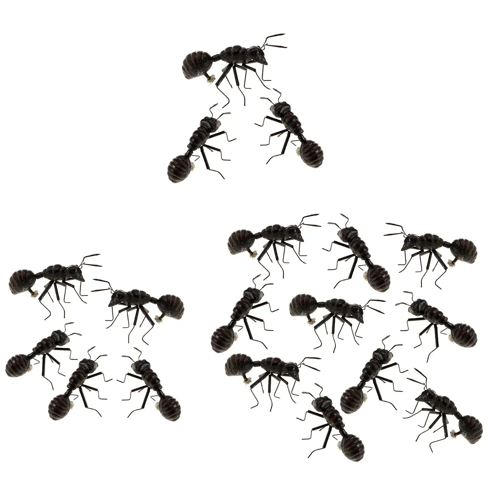

3/5/10Pcs Simulation Ants Garden Decoration Lifelike Model Insect Toy Nursery Teaching Aids Home Decors Fridge Magnet