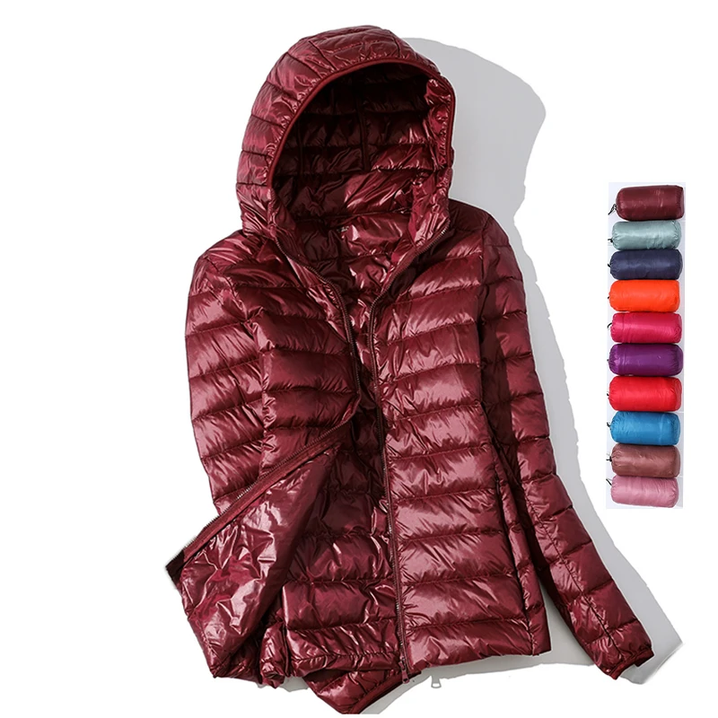 Ultra Light Down Jacket 2021 New Parkas Basic Winter Jackets Female Women Velvet Hooded Coats Autumn Down Jacket Womens Outwear
Ultra Light Down Jacket 2021 New Parkas Basic Winter Jackets Female Women Velvet Hooded Coats Autumn Down Jacket Womens Outwear