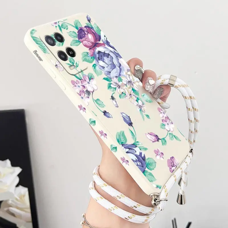 Rose In Comic Book Crossbody Lanyard Silicone Phone Case For Oppo A15 A15S A16 A76 A77 A78 A53 A54 A55 A92 A94 A95 A83 Cover 
Rose In Comic Book Crossbody Lanyard Silicone Phone Case For Oppo A15 A15S A16 A76 A77 A78 A53 A54 A55 A92 A94 A95 A83 Cover