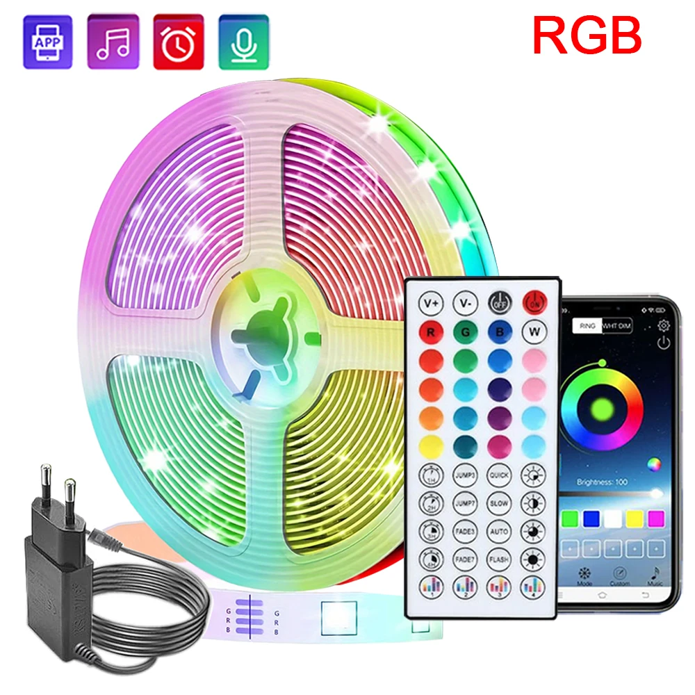 RGB светодиодная лента Mikenoon 3 метра
RGB светодиодная лента Mikenoon 3 метра