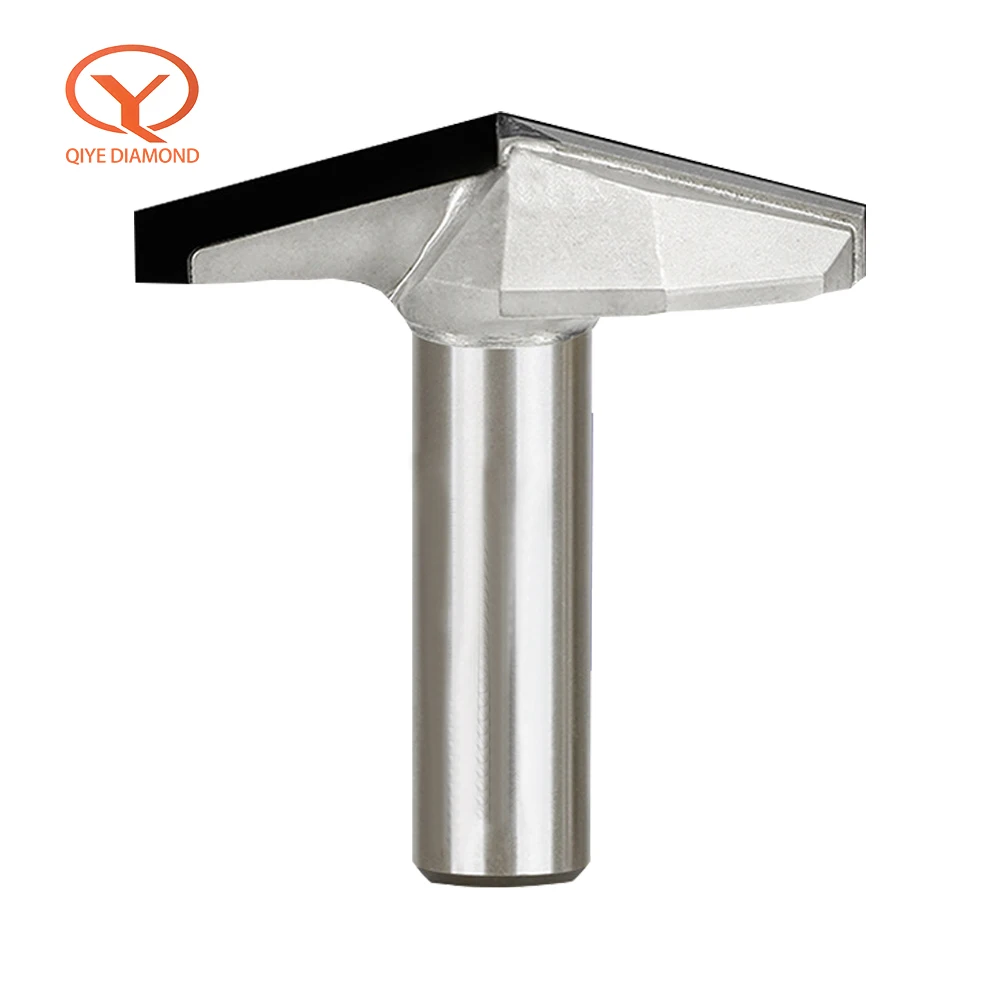 Qiye Diamond V Type Router Bit For Wood 1/2 Shank End Mill Woodworking Cutter PCD Milling Cutter
Qiye Diamond V Type Router Bit For Wood 1/2 Shank End Mill Woodworking Cutter PCD Milling Cutter