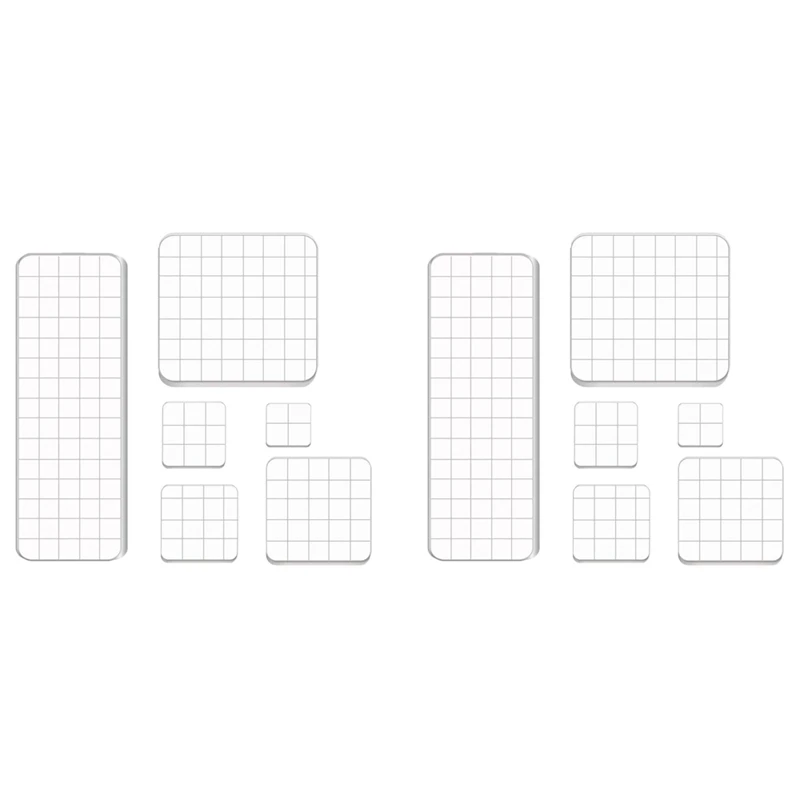 12 Pieces Stamp Blocks Acrylic Clear Stamping Blocks Tools With Grid Lines For Scrapbooking Crafts Making
12 Pieces Stamp Blocks Acrylic Clear Stamping Blocks Tools With Grid Lines For Scrapbooking Crafts Making