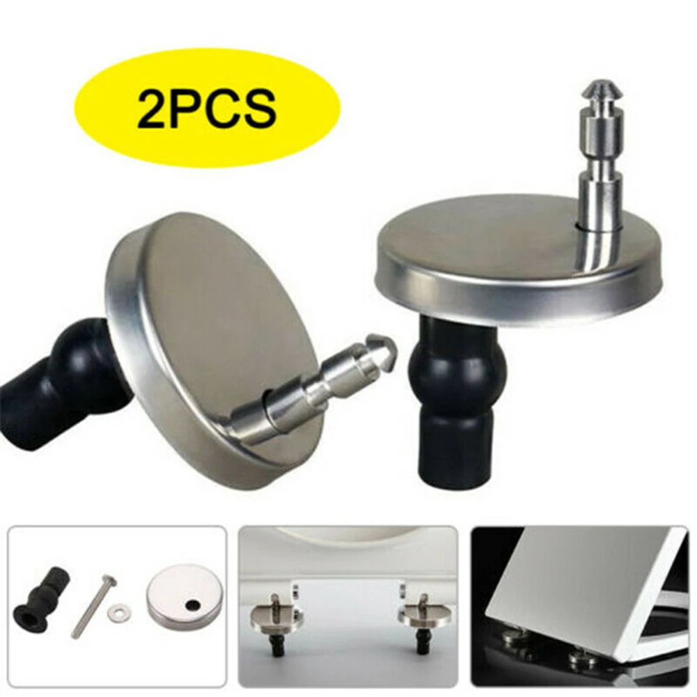 2pc Replacements Toilet Seat Hinge Fitting Screw Anchoring Screw Pin For Toilet Seat Hinge Top Close Soft Release Quick Fitting
2pc Replacements Toilet Seat Hinge Fitting Screw Anchoring Screw Pin For Toilet Seat Hinge Top Close Soft Release Quick Fitting