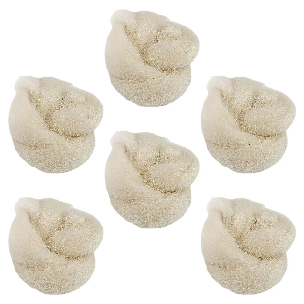 6Pcs Lambs Wool for Toes Supple Toe Separator Sweat-absorbing Overlapping Toe Separator 
6Pcs Lambs Wool for Toes Supple Toe Separator Sweat-absorbing Overlapping Toe Separator