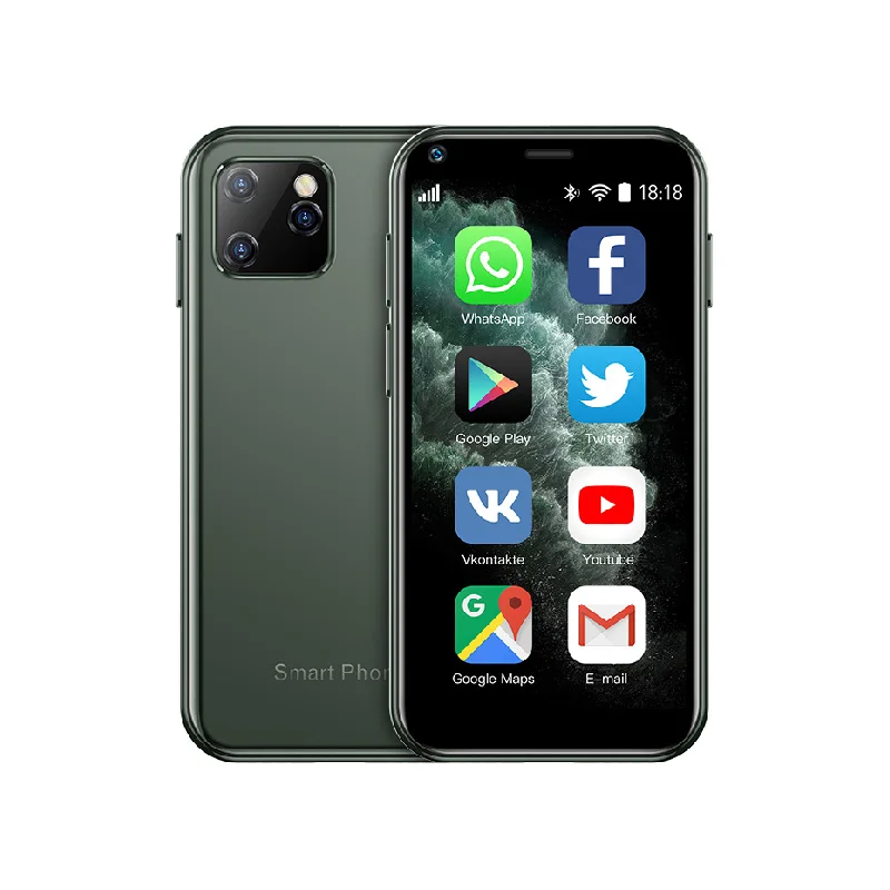 Mini Smartphone, Kids Phone SOYES XS11 Smallest Phone 2.5 inch Android Small Phone Quad Core 1G+8G
Mini Smartphone, Kids Phone SOYES XS11 Smallest Phone 2.5 inch Android Small Phone Quad Core 1G+8G