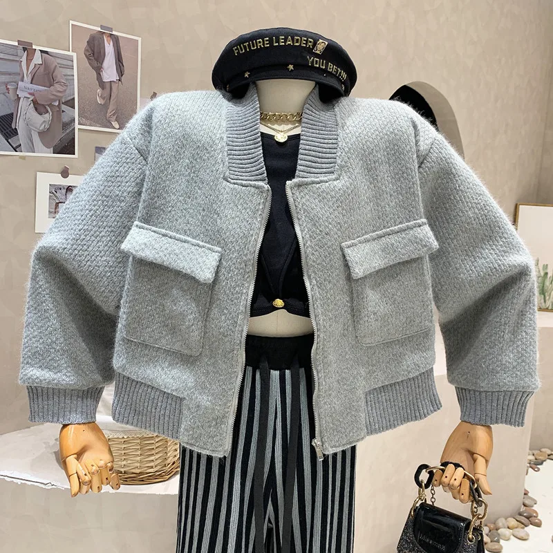 New Women's Clothing 2022 Autumn Winter Versatile Long Sleeve Pocket Cardigan Top Woolen Coat Jacket
New Women's Clothing 2022 Autumn Winter Versatile Long Sleeve Pocket Cardigan Top Woolen Coat Jacket